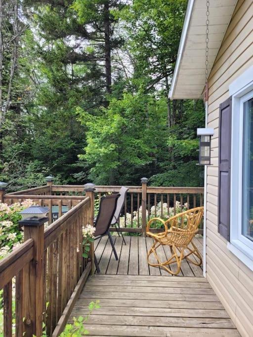 Chalet Pres Du Mont Megantic Villa La Patrie Kültér fotó